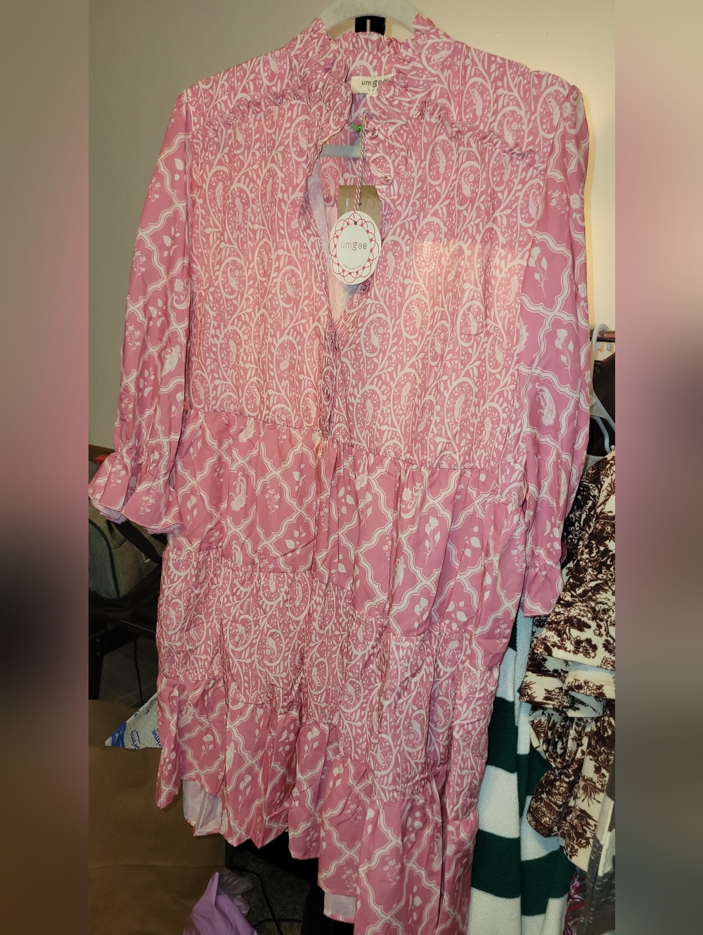 NWT UMGEE Tunic Dress Sz. L